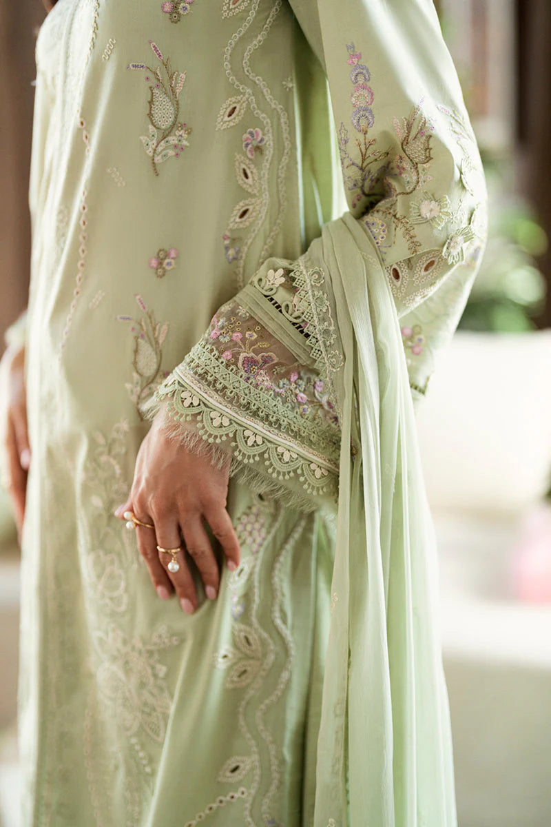 Qalamkar | Chikankari Embroidered Lawn Suit