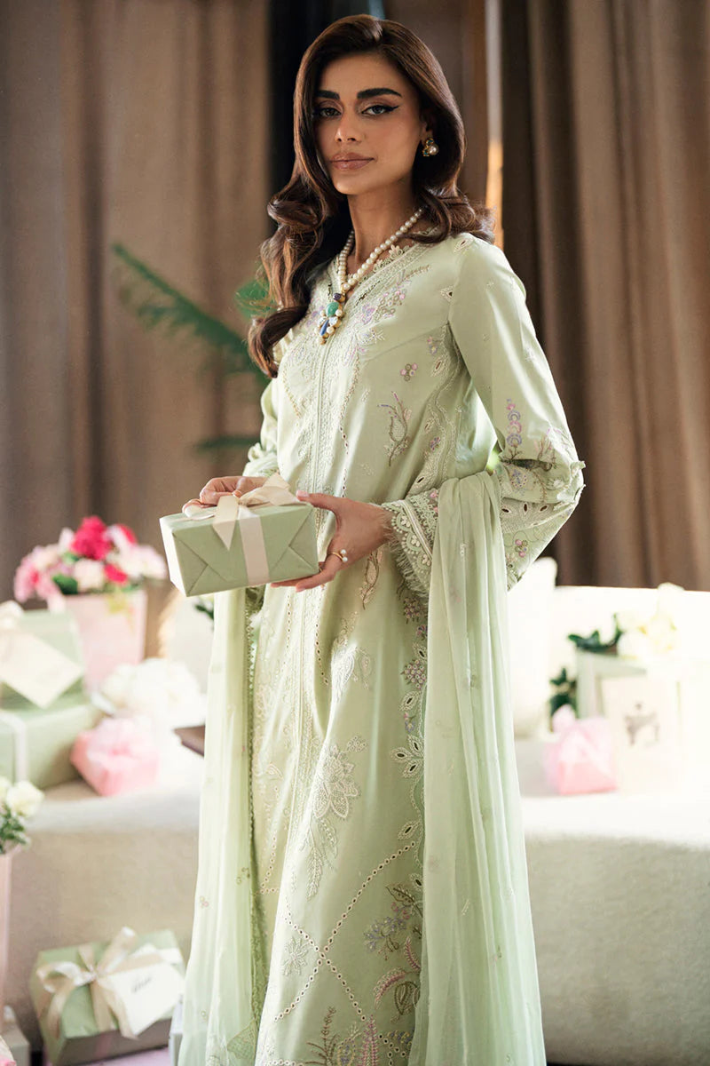 Qalamkar | Chikankari Embroidered Lawn Suit
