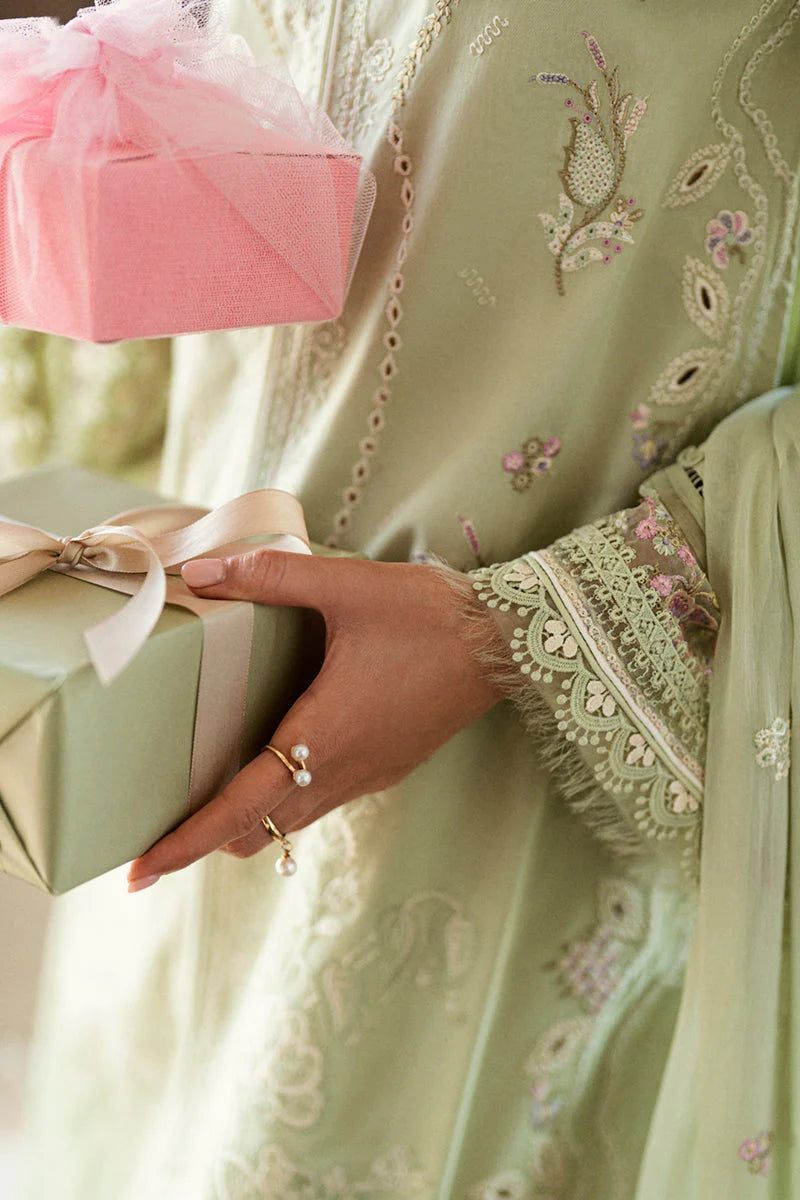 Qalamkar | Chikankari Embroidered Lawn Suit