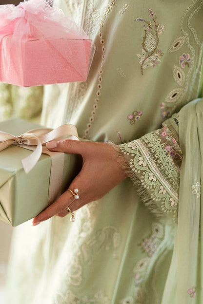 Qalamkar | Chikankari Embroidered Lawn Suit