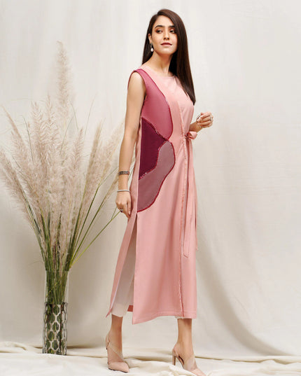 Crimson Pearl | Bemberg Summer Co Ord Set