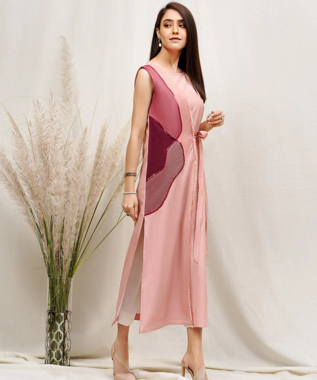 Crimson Pearl | Bemberg Summer Co Ord Set