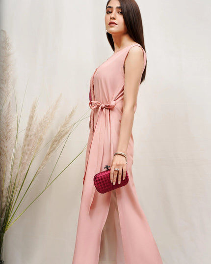 Crimson Pearl | Bemberg Summer Co Ord Set