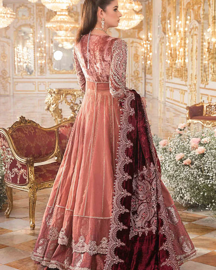 Maria B | Wedding Wear Hand Embellished Jacket Lehenga