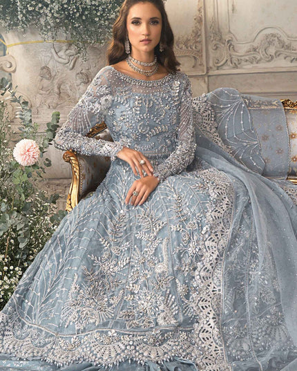 Maria B | Wedding Wear Hand Embellished Maxi Lehenga