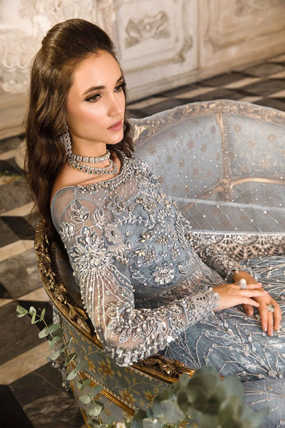 Maria B | Wedding Wear Hand Embellished Maxi Lehenga