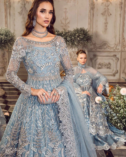 Maria B | Wedding Wear Hand Embellished Maxi Lehenga