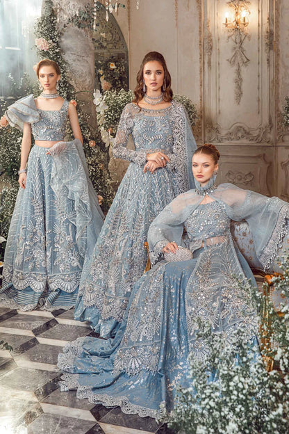 Maria B | Wedding Wear Hand Embellished Maxi Lehenga