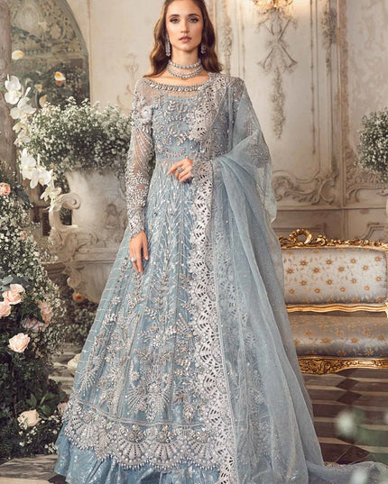 Maria B | Wedding Wear Hand Embellished Maxi Lehenga