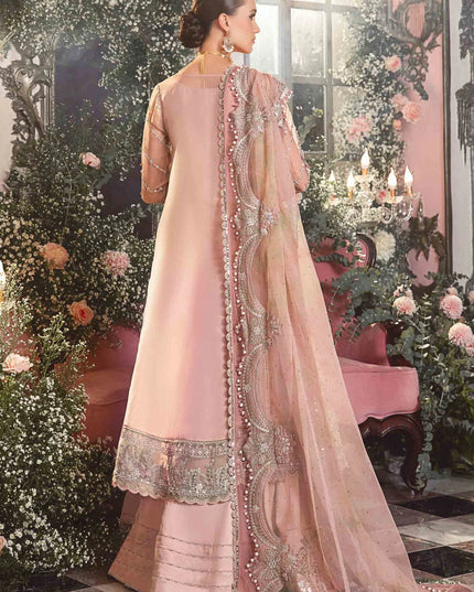 Maria B | Wedding Wear Hand Embellished Frock Lehenga