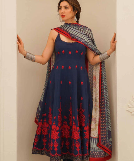 Zara Shahjahan |  Embroidered Lawn Churidar
