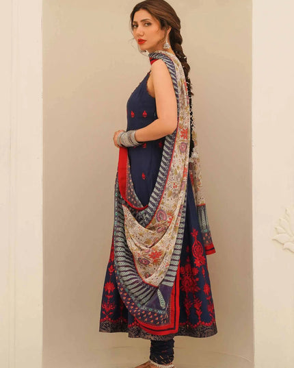 Zara Shahjahan |  Embroidered Lawn Churidar