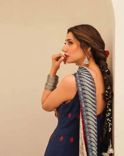 Zara Shahjahan |  Embroidered Lawn Churidar