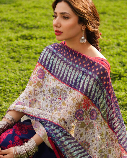 Zara Shahjahan |  Embroidered Lawn Churidar