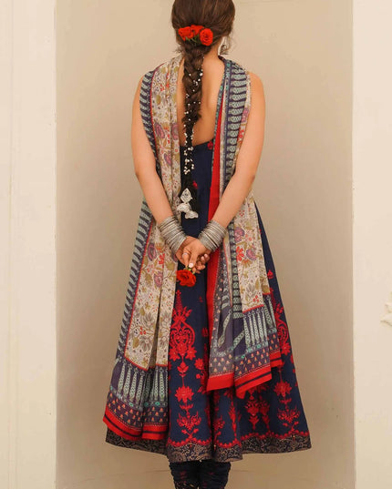 Zara Shahjahan |  Embroidered Lawn Churidar