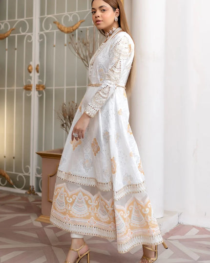 Embroidered Maxi Dress