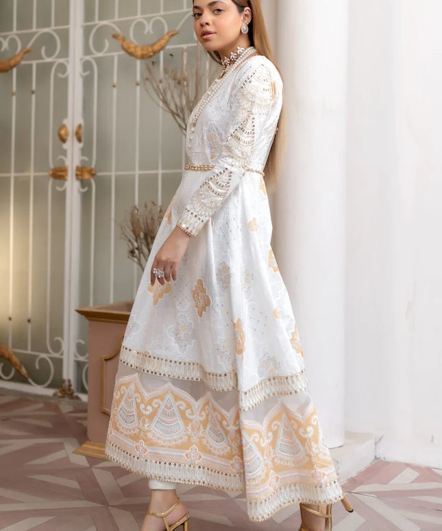 Embroidered Maxi Dress