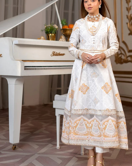 Embroidered Maxi Dress