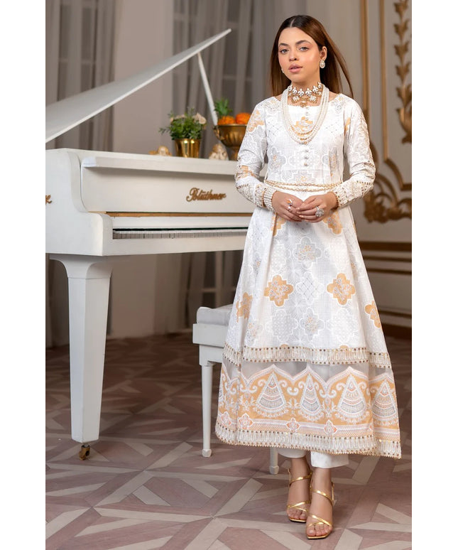 Embroidered Maxi Dress