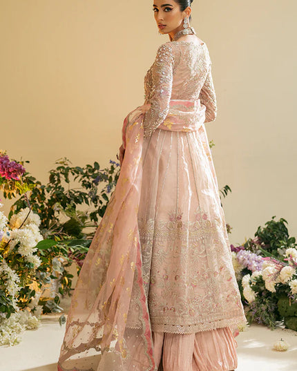 Zunera | Wedding Wear Embellished Frock Dress