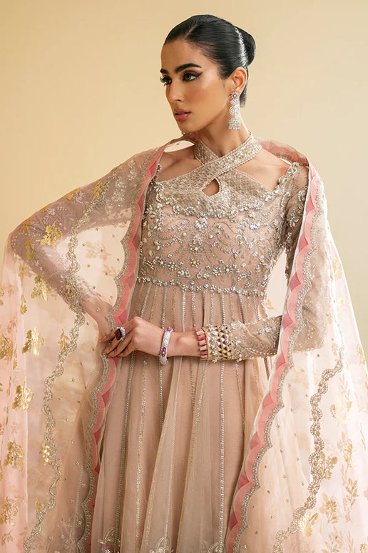 Zunera | Wedding Wear Embellished Frock Dress