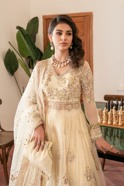 Tehzeeb | Wedding Wear Hand Embellished Dress