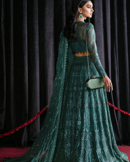 Imperial Ivy | Festive Wear Embroidered Lehenga