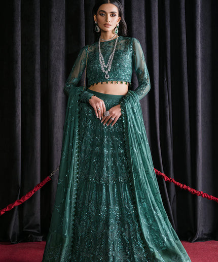 Imperial Ivy | Festive Wear Embroidered Lehenga