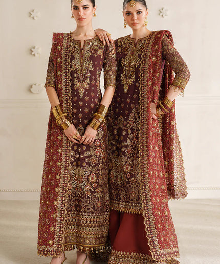 Parizaah | Chiffon Embroidered Wedding Dress