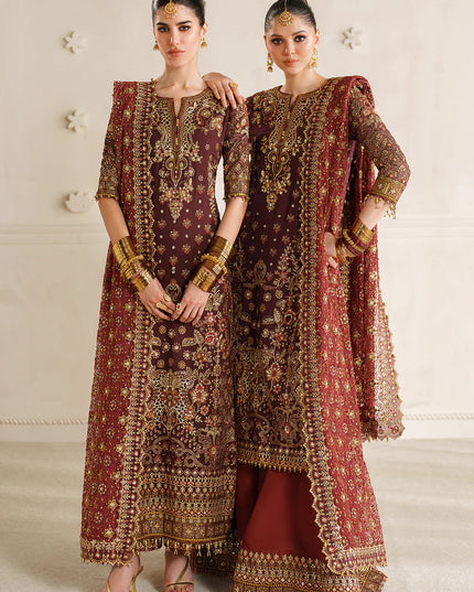 Parizaah | Chiffon Embroidered Wedding Dress