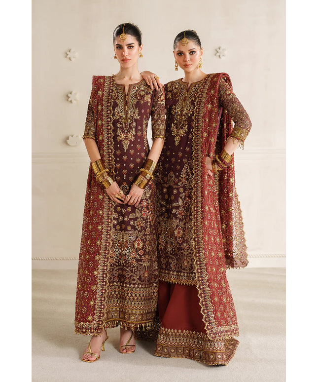 Parizaah | Chiffon Embroidered Wedding Dress