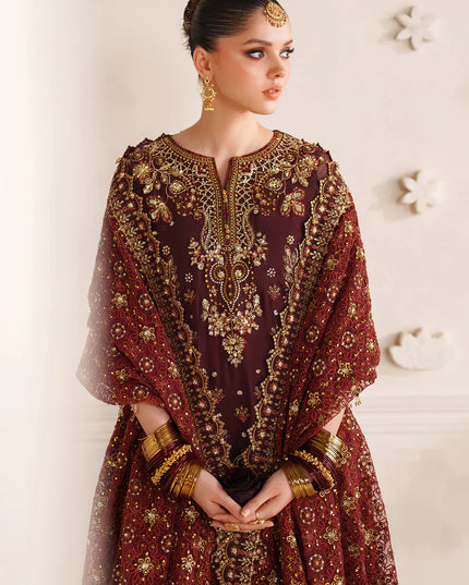 Parizaah | Chiffon Embroidered Wedding Dress