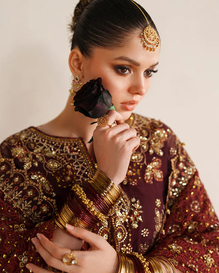 Parizaah | Chiffon Embroidered Wedding Dress