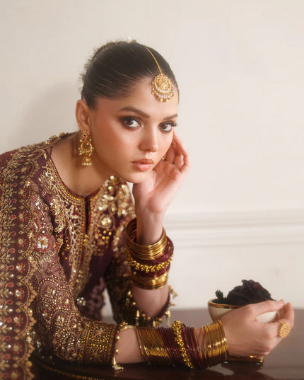 Parizaah | Chiffon Embroidered Wedding Dress