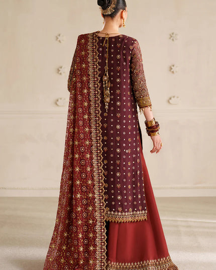 Parizaah | Chiffon Embroidered Wedding Dress