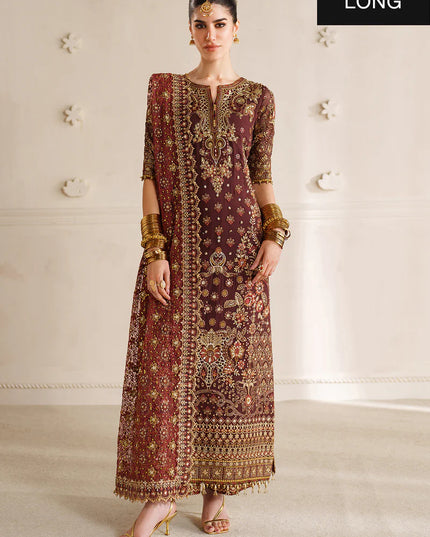Parizaah | Chiffon Embroidered Wedding Dress