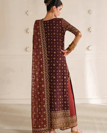 Parizaah | Chiffon Embroidered Wedding Dress