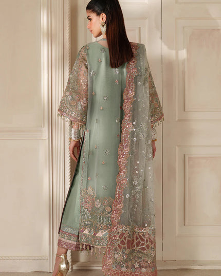 Zarmina | Embroidered Embellished Net Wedding Dress