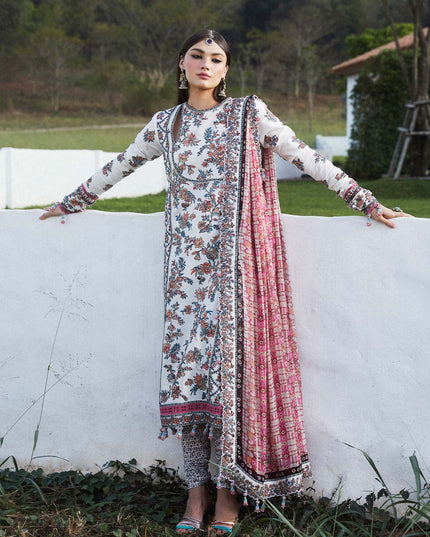 Hussain Rehar | Festive Wear Lawn Churidar