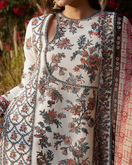 Hussain Rehar | Festive Wear Lawn Churidar