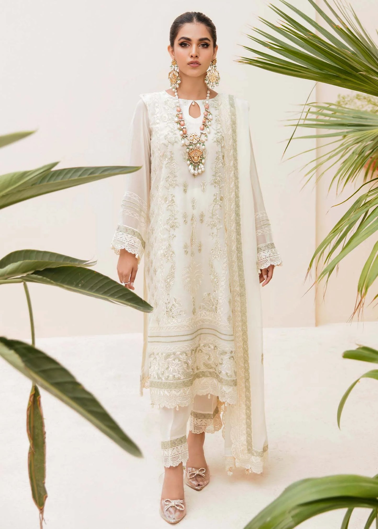 Sofia | Embroidered Chiffon