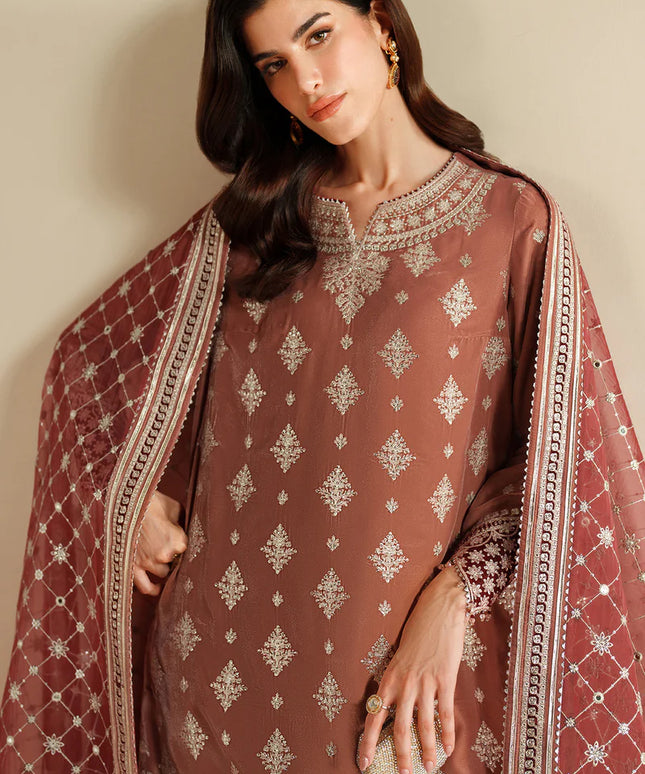 Avleen | Pure Velvet Embroidered Sharara