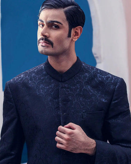 Classic Tap Shoe Karandi Traditional Plain Sherwani