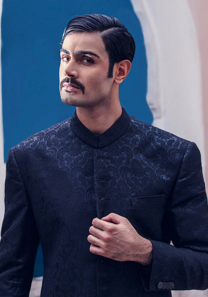 Classic Tap Shoe Karandi Traditional Plain Sherwani