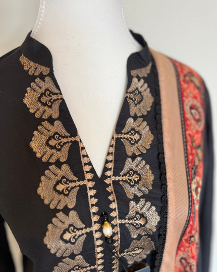 2 Piece | Khaadi Embroidered