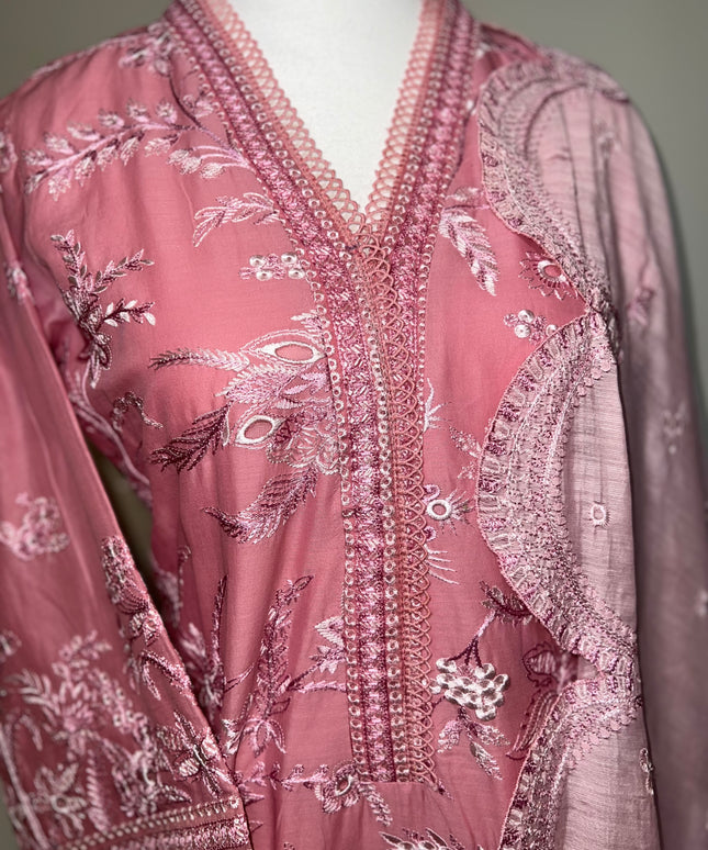 Peony | Lawn Embroidered Dress