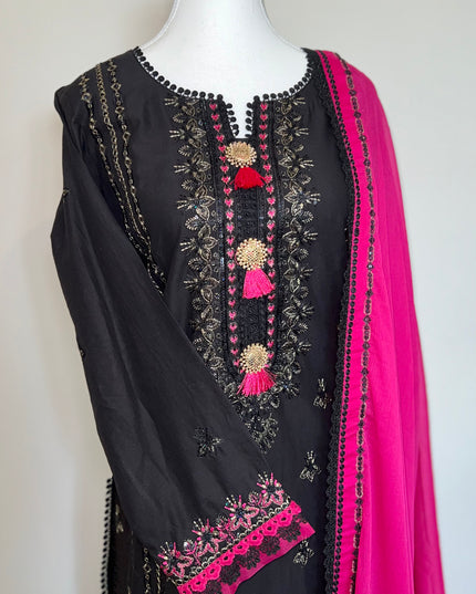 Asim Jofa | 2 Piece |  Embroidered Cambric Suit