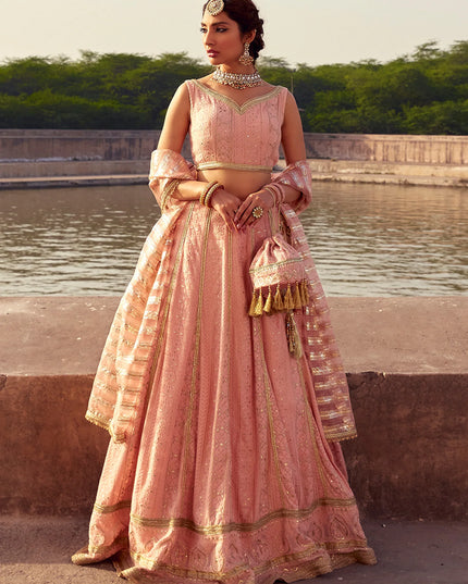 Gulab | Chicken Kari Embellished Lehenga Choli