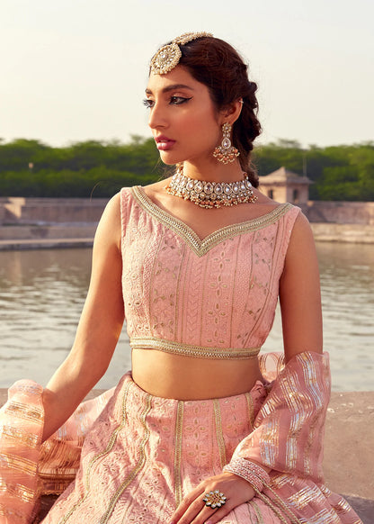 Gulab | Chicken Kari Embellished Lehenga Choli