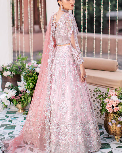 Nureh | Festive Wear Embellished Lehengha